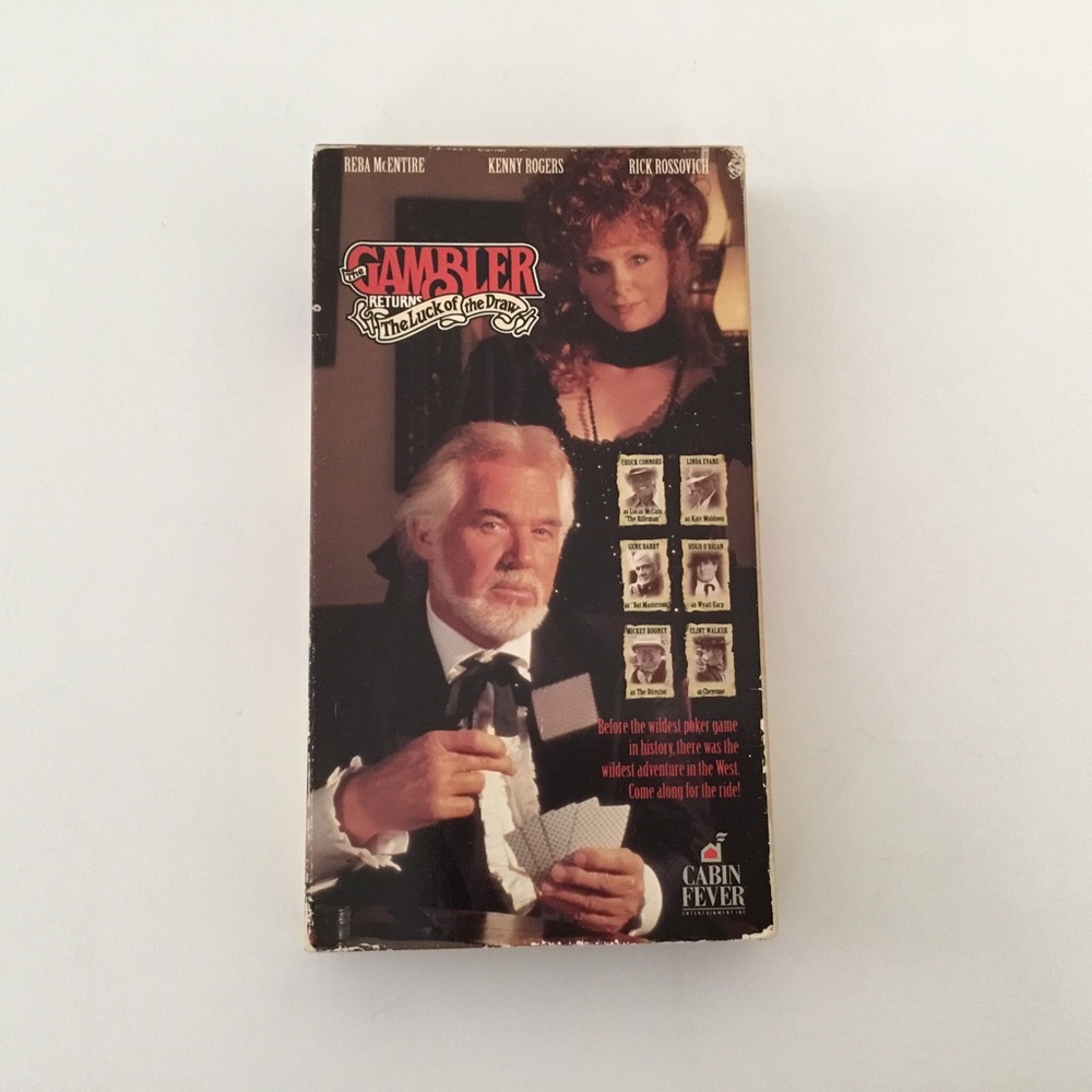 The Gambler Returns Vhs Tape